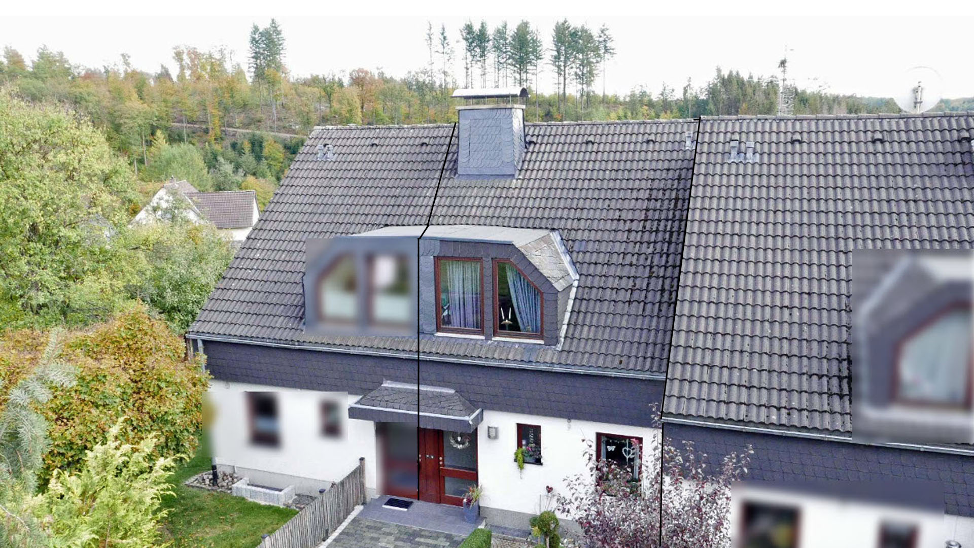 179 2-224 - Schön und ruhig in Friesenhagen gelegen: Reihenhaus mit Appartement und Garage