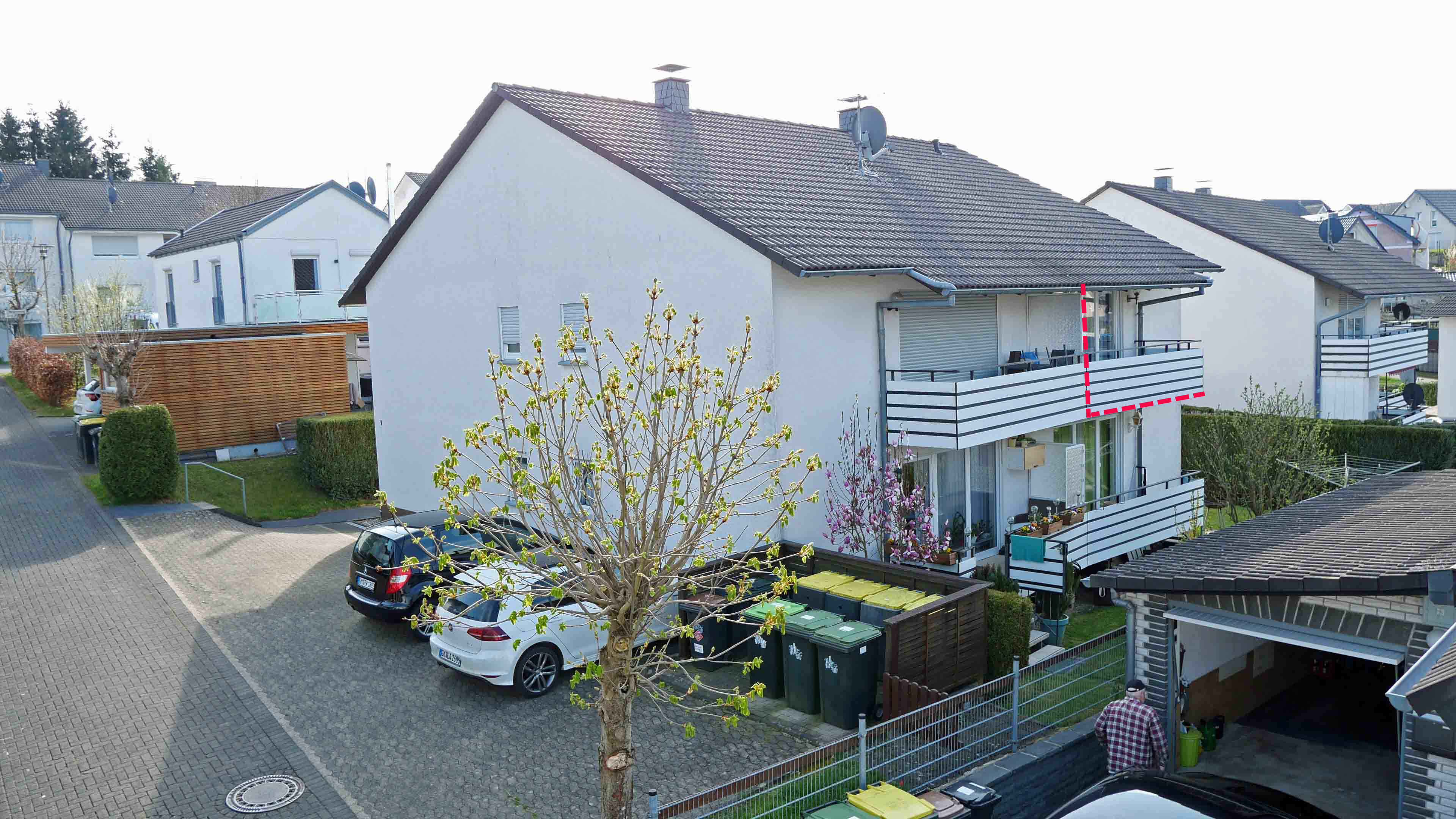 277 2-329 - Nümbrecht: 2-Zimmer-Appartement mit großem Balkon