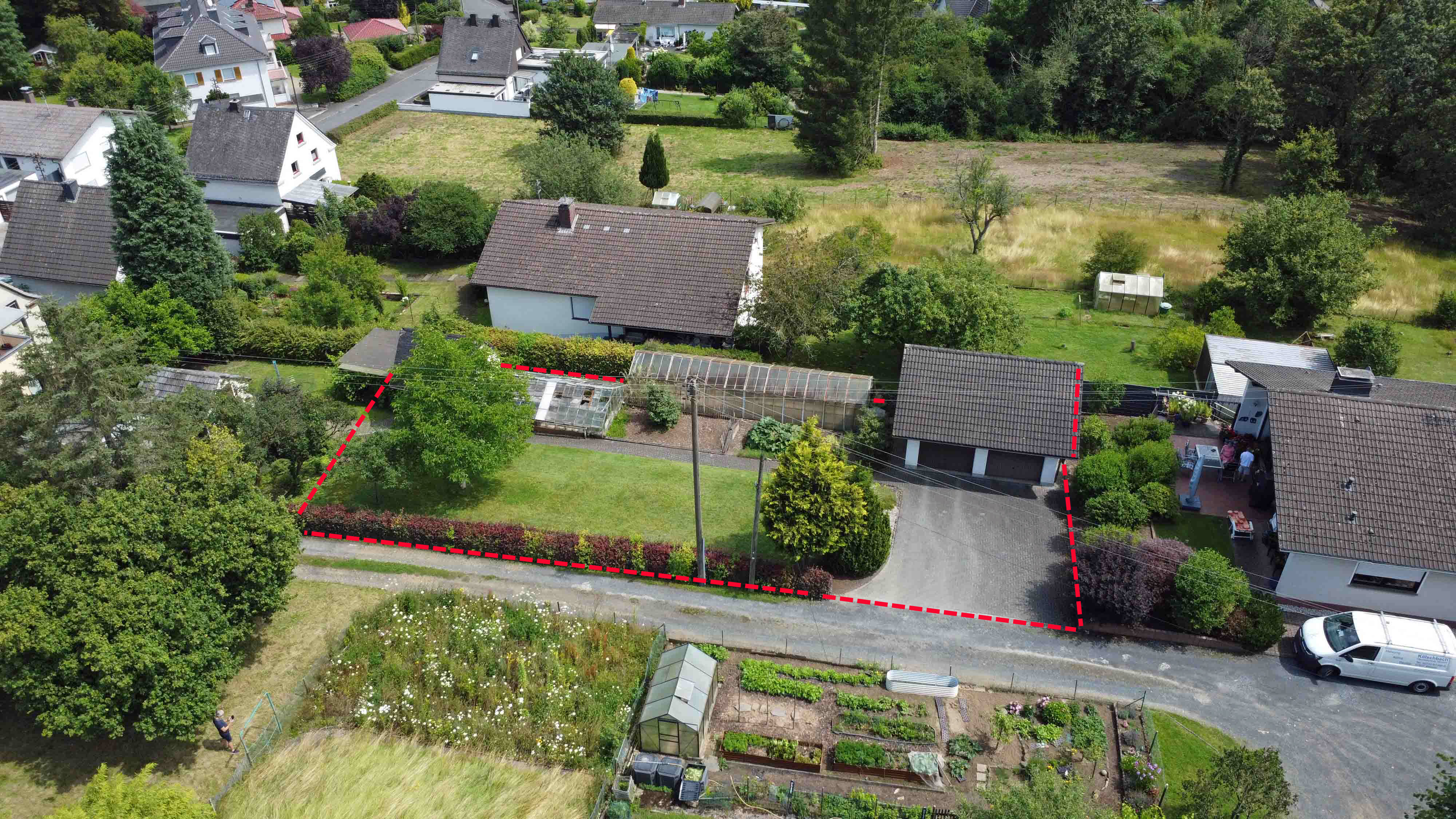 286 757 - Verkauft: Bungalow-Baugrundstück mit Doppelgarage