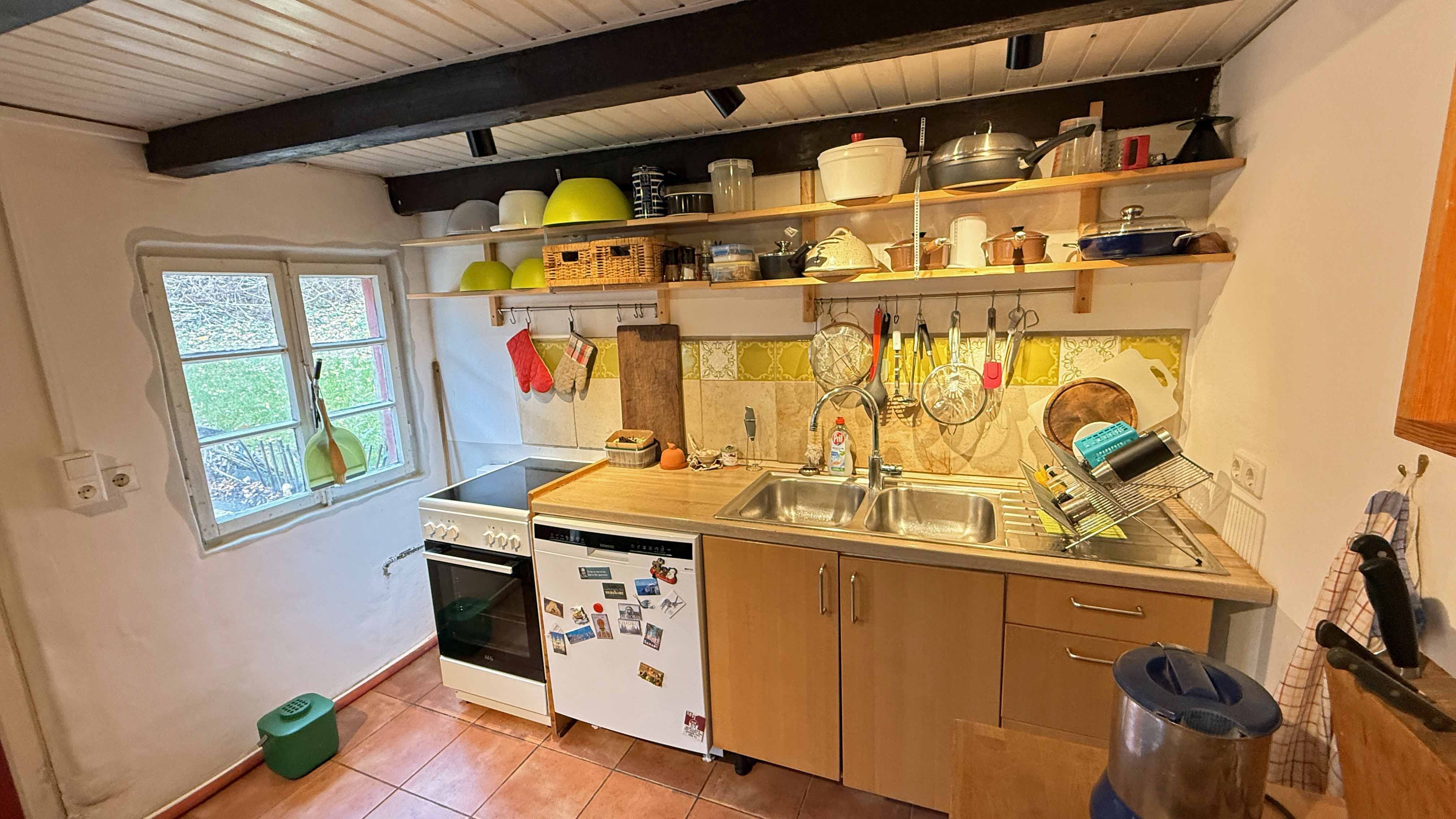 Ruppichteroth: Charmantes Öko-/Fachwerkhaus mit Dachatelier, Innen ganz viel Fachwerkcharme in allen Räumen